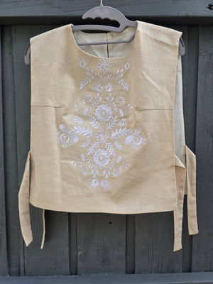 Ukrainian Linen Corset 