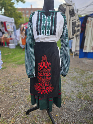 Woman embroidery apron “ Yaroslava”