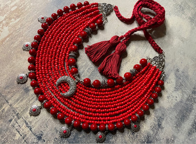 Red necklace 