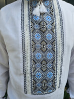Man HAND embroidery shirt “Pavlo” size L-XL