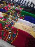 Traditional Ukrainian Woolen shawl / scarf /