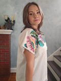 Woman HAND embroidery shirt “Romashka” size L-2XL