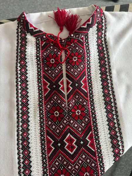 Man HAND embroidery shirt "Myroslav" size L-XL