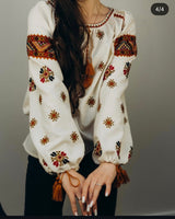 Woman HAND embroidery shirt “Nastya”