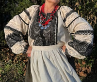 Woman HAND embroidery shirt “Katrya”