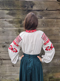 Woman embroidery shirt “Kalyna”  embroidery size S-M