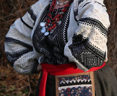 Woman HAND embroidery shirt “Katrya”