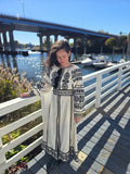 Woman embroidery dress “Bozhena”