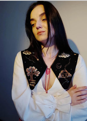 Hand made accessories/ vest / collar