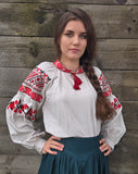 Woman embroidery shirt “Kalyna”  embroidery size S-M