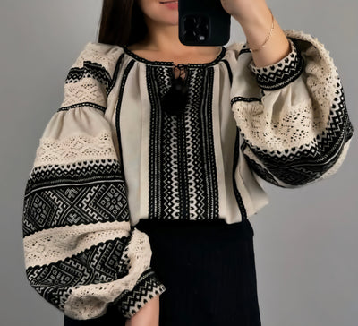 Woman HAND embroidery shirt “Roksolana”