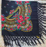 Traditional Ukrainian Woolen shawl / scarf /