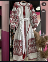 Cotton embroidery dress "Svitlanka"