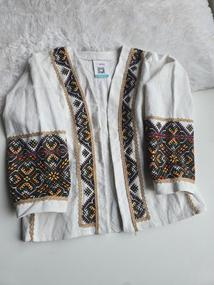 One of a kind, vintage 60-80 years old hand  embroidery, cardigan, ukrainian jacket, ukrainian hand embroidery, jumper