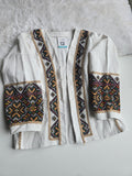 One of a kind, vintage 60-80 years old hand  embroidery, cardigan, ukrainian jacket, ukrainian hand embroidery, jumper