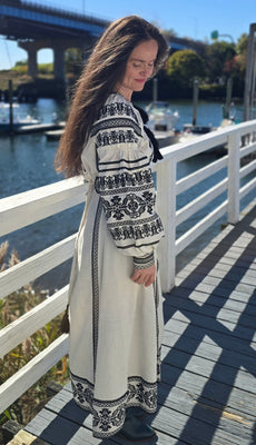 Woman embroidery dress “Bozhena”