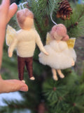 Couple Angels ornaments