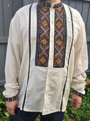 Man HAND embroidery shirt 