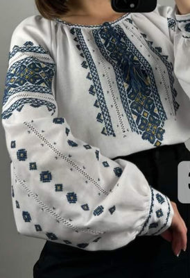 Woman HAND embroidery shirt “Kazka