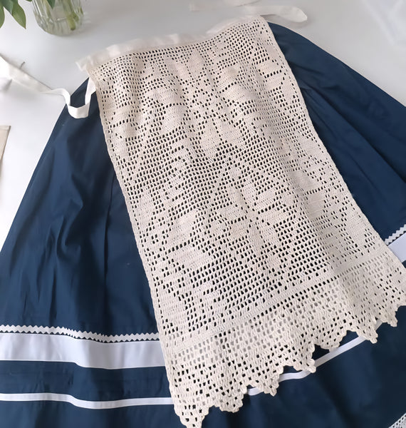 Beautiful Ukrainian macrome apron