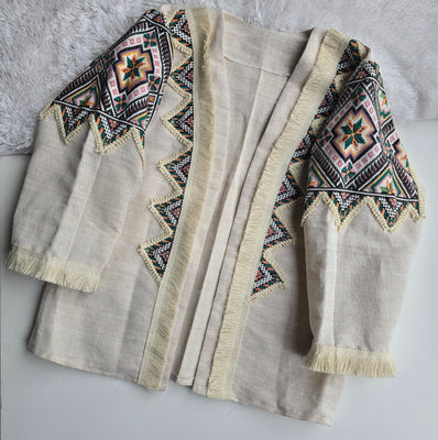 One of a kind, vintage 60-80 years old hand  embroidery, cardigan, ukrainian jacket, ukrainian hand embroidery, jumper