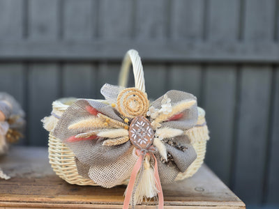 Easter Basket in Etno Style 