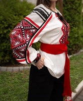 Woman HAND embroidery shirt “Kalynka” size L-2XL