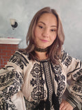 Woman embroidery dress “Bozhena”