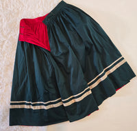 Reversable skirt "Sofia" / replica of Antique skirt / Lesya Ukrainka style / S-L