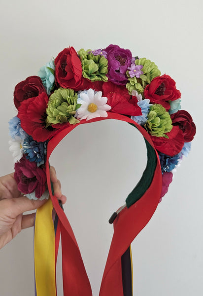 Hair wreath/ Вінок з квітів