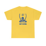 We are from Ukraine| Unisex Heavy Cotton Tee | Yellow| Free shipping to USA