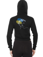 Hoodies ukrainian style sweatshirt embroidered classic tryzub ukraine hoodies for girl support Ukraine zipper hoodies for teenagers
