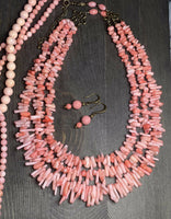 Pink Coral Twigs - Set