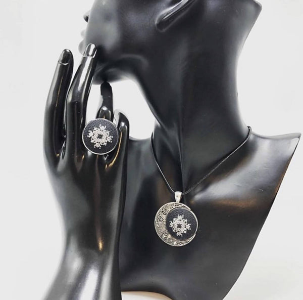 “Silver Moon” Pendant / Necklace