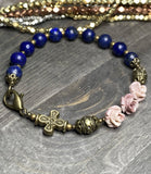 Lapis Lazuli - Bracelet Rosary