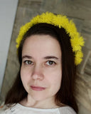 Hairband with dandelions