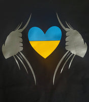 Ukrainian t-shirt Ukraine in my heart