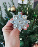 Snowflake brooch