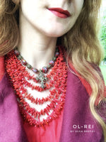 Coral branches necklace( free shipping)