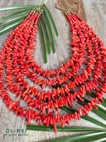 Coral branches necklace( free shipping)