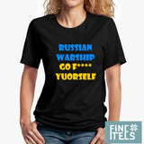 Russian waeship F**** you Tee | Free shipping