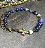 Sodalite - Bracelet Rosary