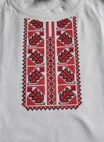 Vyshyvanka/Red Vyshyvanka/Ukrainian t-shirt/Ukrainian style t-shirt/Crossstich embroidery