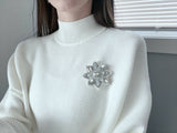 Snowflake brooch