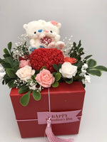 Soap Valentine bouquet-box