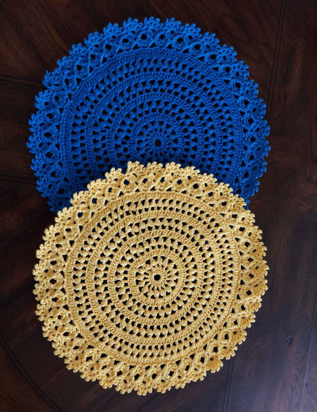 Handmade Crochet Placemat set