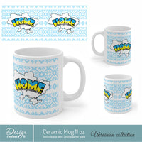 Ukraine mug | Home where my heart is | White ceramic mug 11 oz |Free shipping