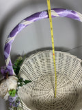 Decorated Easter Basket “ Lavender collection “ new