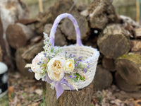 Decorated Easter Basket collection “Lavender collection”