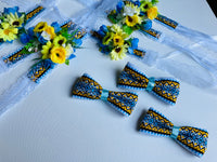 Bridal party sets ( tie and wrist flower )